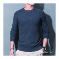 Sweater Warm Pullover para masculino Jacquard